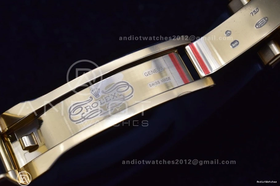 1:1 Reliable SA Dial Daytona Lume Best Strap BTF Edition 764 Oysterflex on Rubber 116518 YG 0731